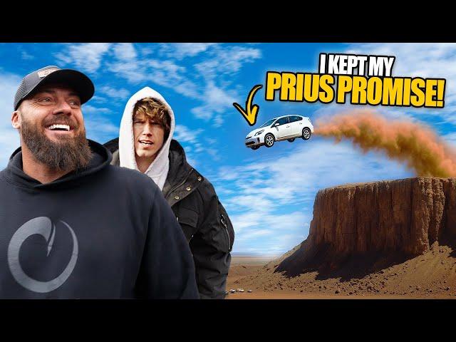 Danny Duncan Almost Sabotaged My Prius World Record Long Jump!