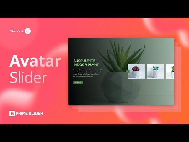 How To Use Avatar Slider Pro Widget by Prime Slider in Elementor