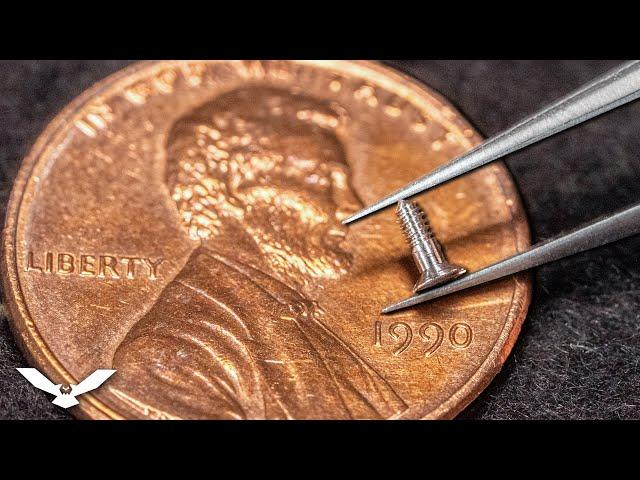 MICROSCOPIC Machining! ᵀᴵᴺʸ  Parts on the Swiss Nano