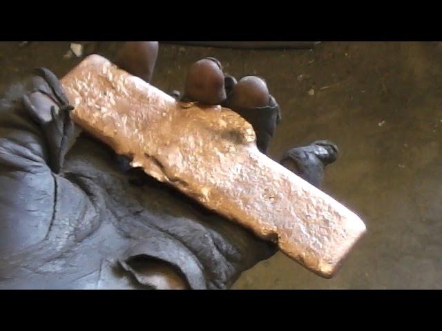 Casting a Copper Bar