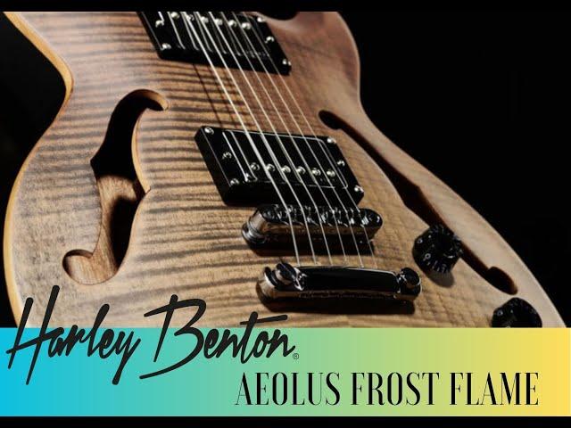 Harley Benton AEOLUS Frost Flame (Footprints)