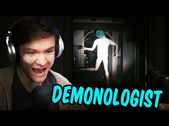 Teo plays Demonologist with friends