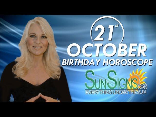 October 21st Zodiac Horoscope Birthday Personality - Libra - Part 1