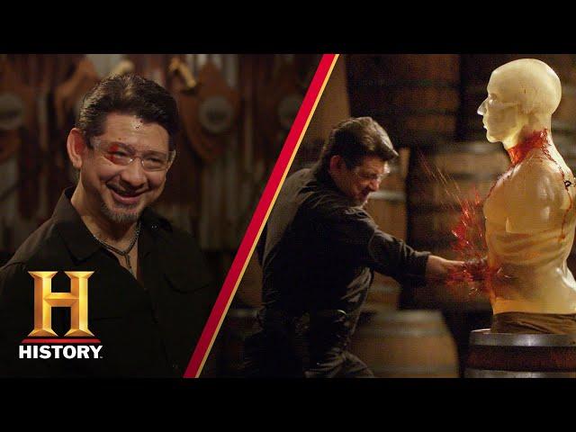 Forged in Fire: Beat the Judges: DAMASCUS STEEL CINQUEDEA CHALLENGE (Season 1) | History