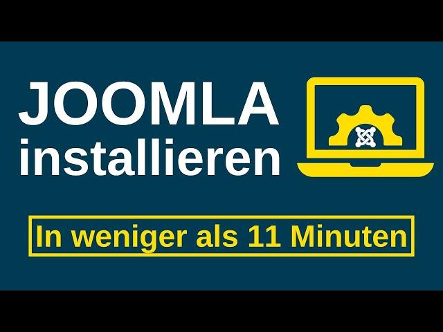 Joomla installieren (Anleitung auf Deutsch)