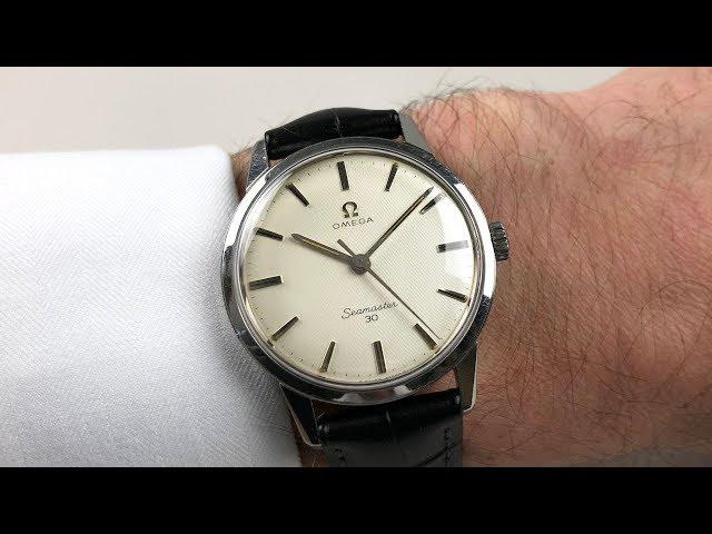 Omega Seamaster 30 Ref. 135.007 -63 steel vintage wristwatch, circa 1964