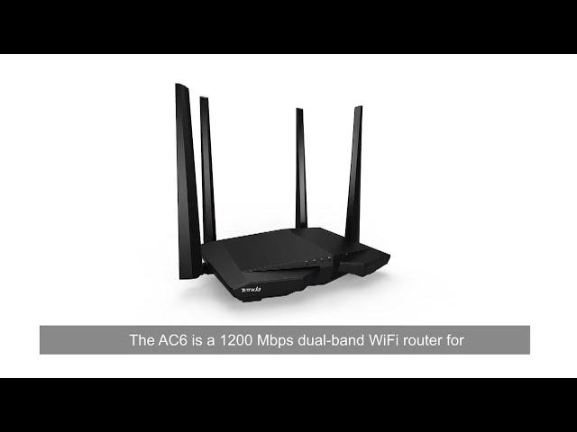 Wi-Fi роутер Tenda AC6