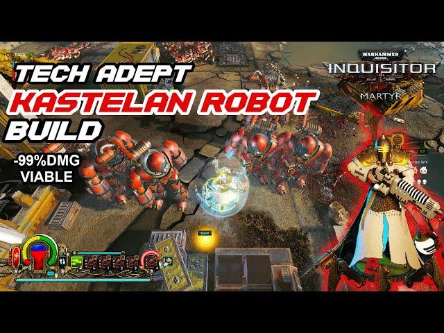 Warhammer 40K: Inquisitor Martyr - Tech Adept Kastelan Robots Build