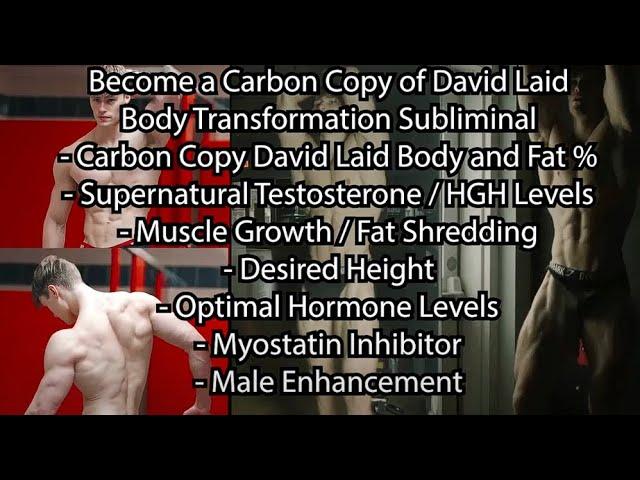 Carbon Copy of David Laid - Full Body Transformation - EXTREMELY POWERFUL