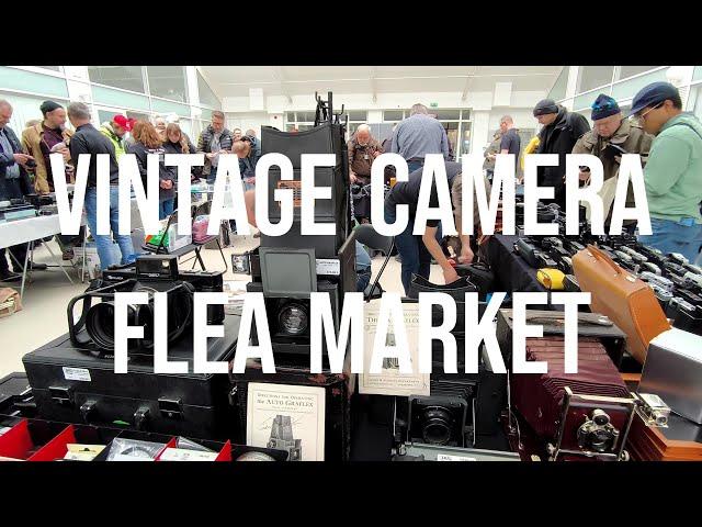 VINTAGE CAMERA FLEA MARKET | Exploring Vintage Photography Treasures | Helsinki | Finland