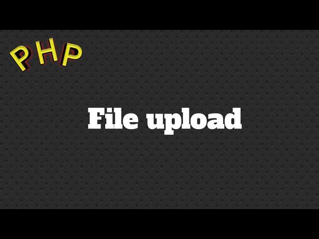 File upload in php, in hindi|working with $_FILES