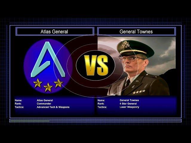 Atlas Mod Challenge Mode: Atlas General vs General Townes