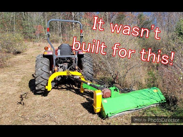 Putting a BEATING on the NovaTractor BCRM175 Flail Mower!  BEST USE & REVIEW VIDEO!