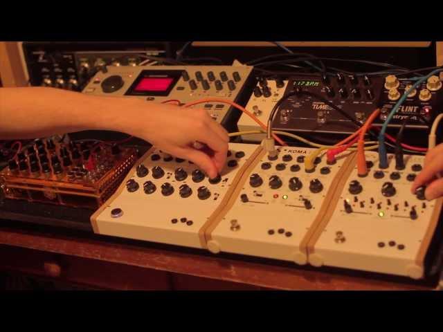 KOMA Elektronik RH301 - With Anushri, Machinedrum & Strymon pedals