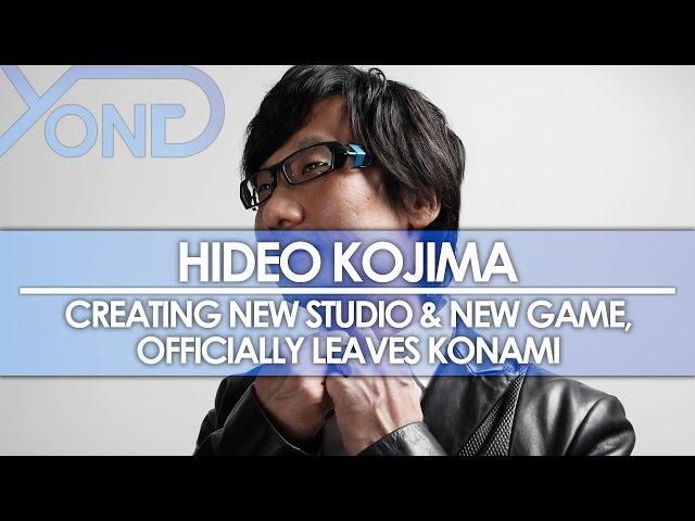 Hideo Kojima Creating New Studio & New Game, Officially Leaves Konami