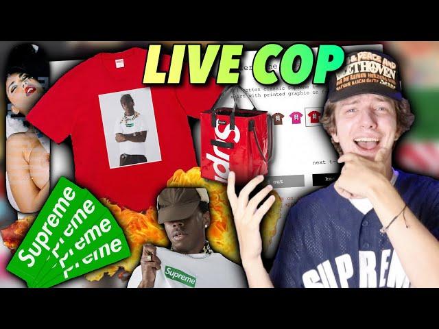 I Spent $1,000 On Supreme Week One! (Live Cop)