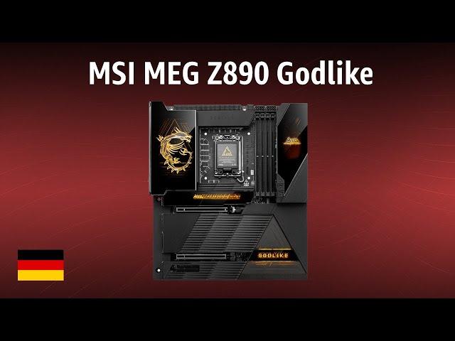 Mainboard MSI MEG Z890 Godlike (7E21-001R) | TEST | Deutsch