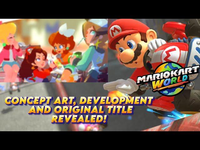 Mario Kart World- Concept Art, Development, and Original Title REVEALED! (Discussion)