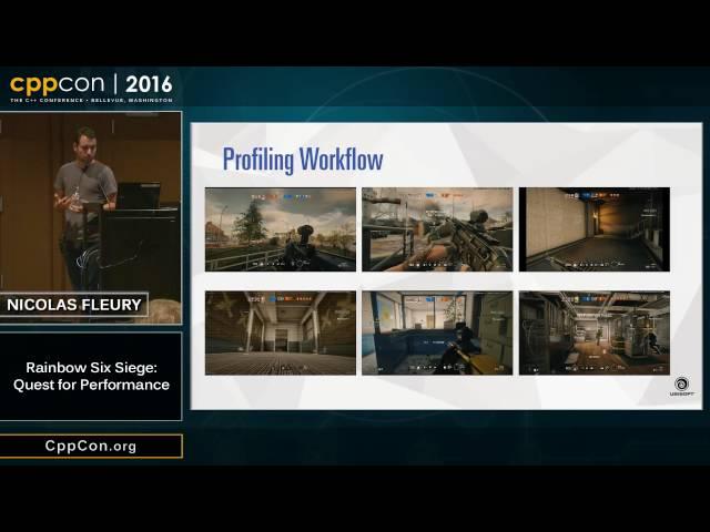 CppCon 2016: Nicolas Fleury “Rainbow Six Siege: Quest for Performance"