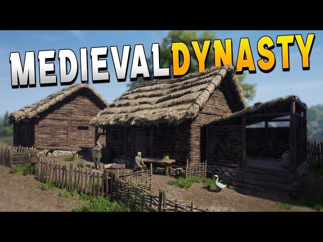  FIRST LOOK - From Serf to King - Medieval Dynasty Gameplay - Early Access