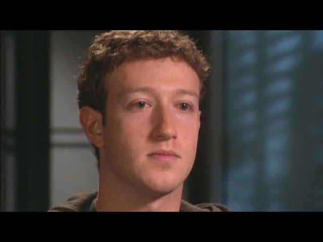 A young Mark Zuckerberg's early mistake