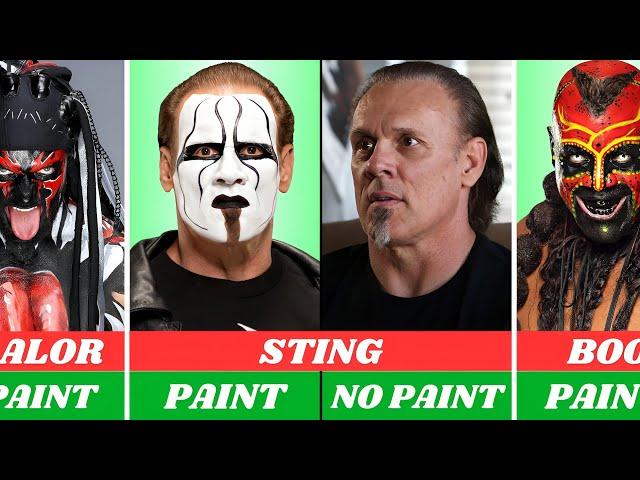 WWE Wrestlers With & Without Face Paint - Shocking Transformations!