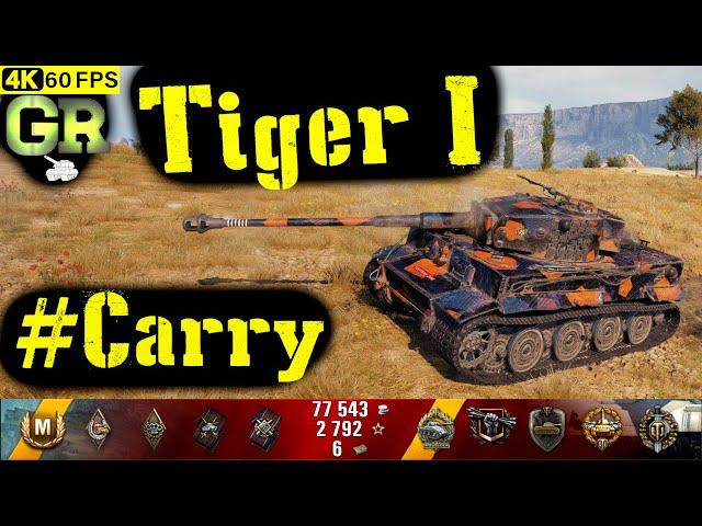 World of Tanks Tiger I Replay - 9 Kills 4.1K DMG(Patch 1.4.1)