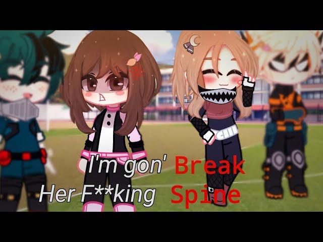 I'm gon' break her f**king spine meme |Kacchako/BkUk| |BNHA| [Inspired] GC