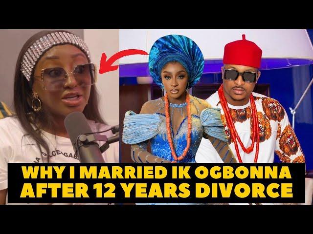 Nollywood Actress Ini Edo Reveals Why She Married Actor IK Ogbonna After 12 Years of Divorce.