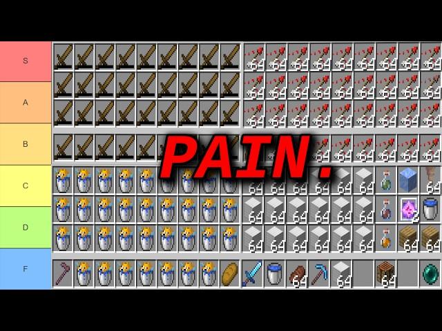 Ranking Minecraft's Most EVIL PvP Kits