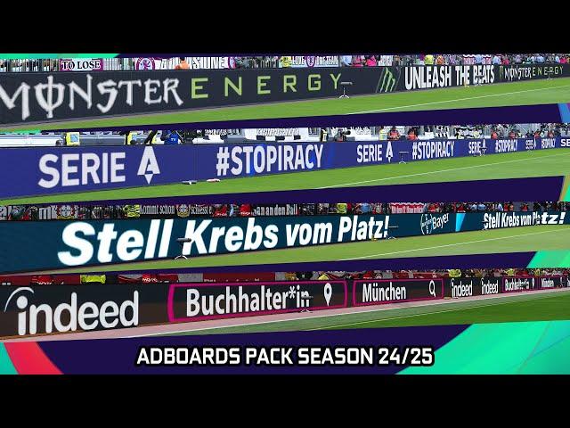 ADBOARDS PACK SEASON 24/25 - PES 2021 & FOOTBALL LIFE