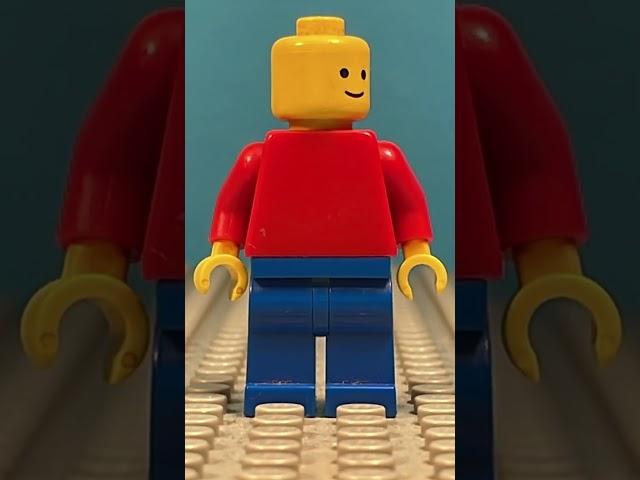 LEGO MAN get hit na car LEGO animation #fypシ #lego #shorts #legoman #chevrolet #funny