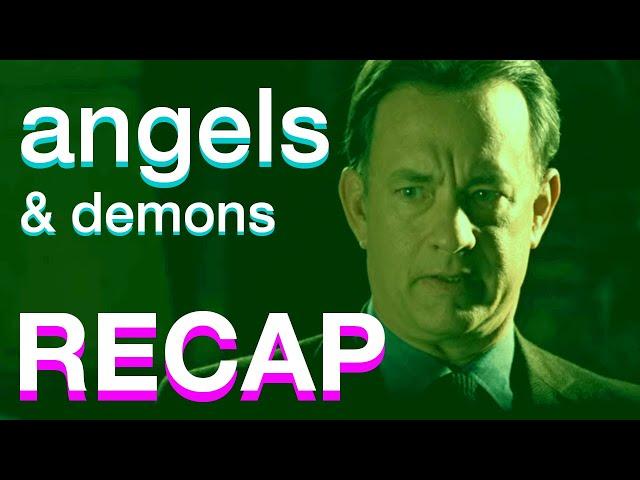 Angels & Demons story IN 2 MINUTES || Da Vinci Code Recap Series