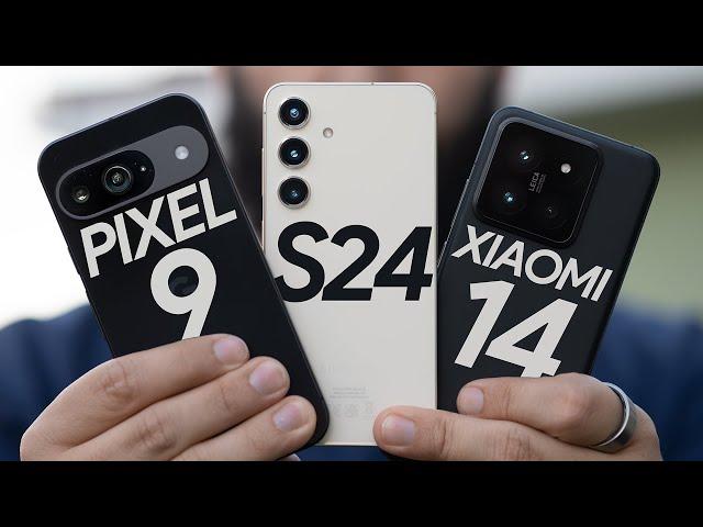 Pixel 9 vs Xiaomi 14 vs S24, ¿cuál es el mejor Android compacto?