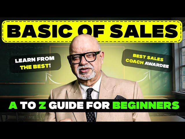 Free Sales Masterclass in Hindi | 4 Best Sales Techniques For Beginners | Suresh Mansharamani