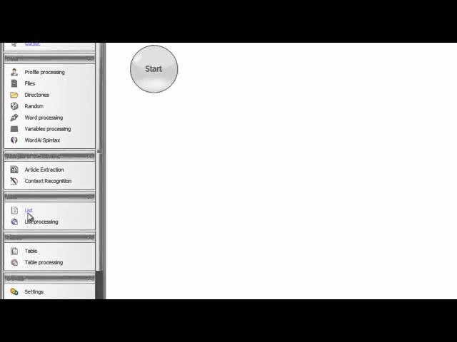 ZennoPoster MP. Lists. Beginning