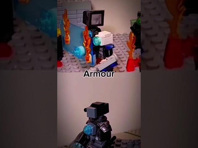 Gun Cameraman vs Plunger Cameraman edit. (made by @Badana2933) #shorts #edit #lego #skibiditoilet