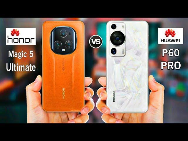 Honor Magic 5 Ultimate vs Huawei P60 Pro || @Abdullahzone7.0