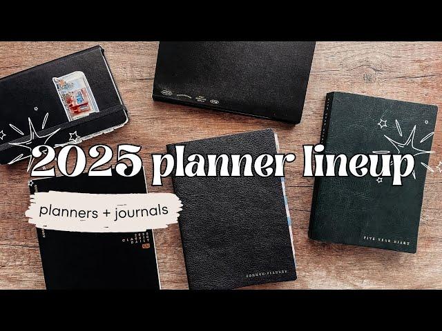 2025 planner lineup | planners and journals 