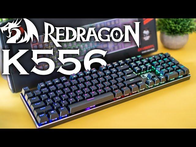 Unboxing and Review - Redragon K556 Full Size Mechanical Keyboard