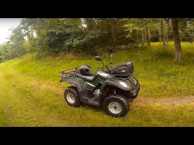 Катаемся на ATV Jianshe 250 Wild Cat