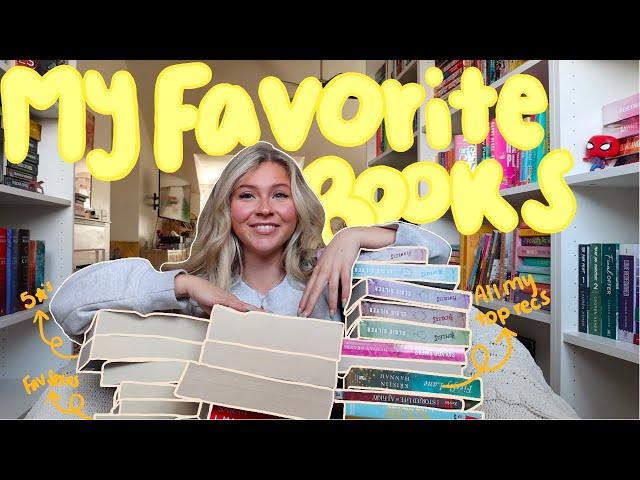 My go to book recommendations  ⎮ my 5 star reads, fav books and fav series