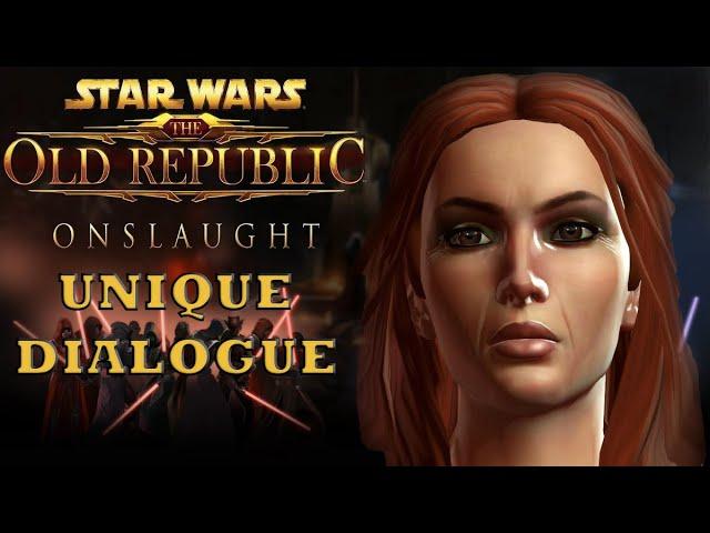 SWTOR: Onslaught - Shae Vizla Unique Companion Dialogue