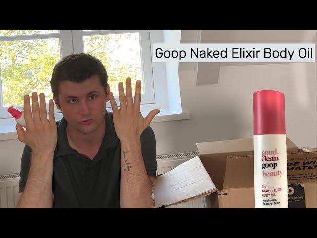 GOOP Naked Elixir Body Oil Review