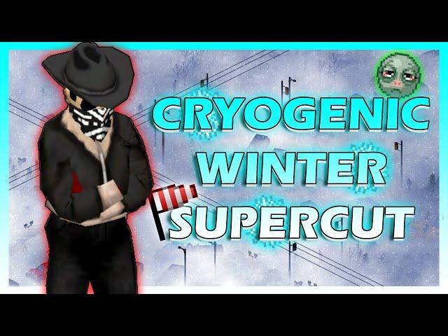 I Survived ONE MONTH in Cryogenic Winter | Project Zomboid B41 | SUPERCUT