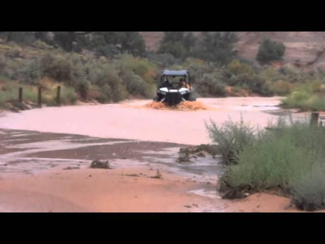 Waterfall on Gold Bar! MOAB! Epic adventure!