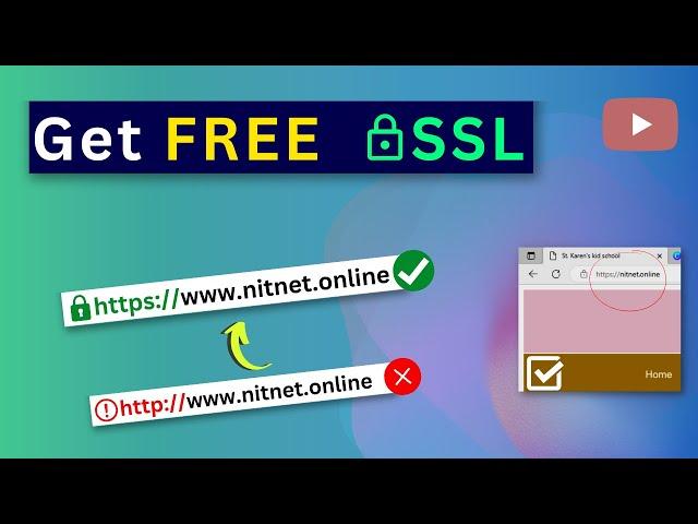Secure your website with cloudflare | Free SSL certificate