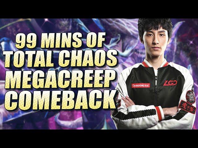 AMAZING MEGACREEP COMEBACK | AME: FACELESS VOID | PLAYER PERSPECTIVE | DOTA 2 GAMEPLAY & HIGHLIGHTS