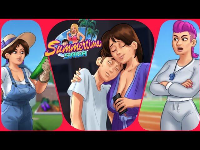 Summertime saga v 0.19.1 | Quick walkthrough | Eve, Coach Bridget, Roxxy, Grace Quest's Ep-1