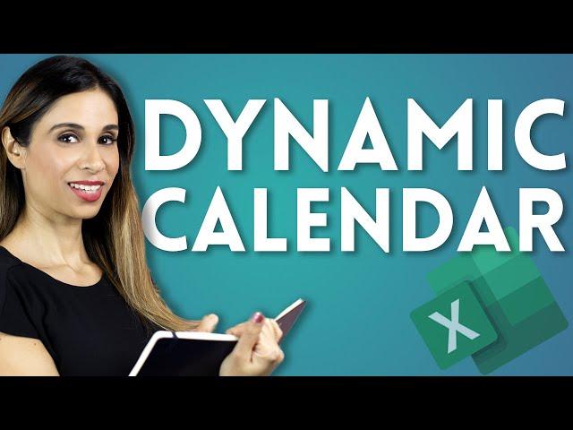 Create Easy Yearly Calendar in Excel and Sheets with a SINGLE Formula